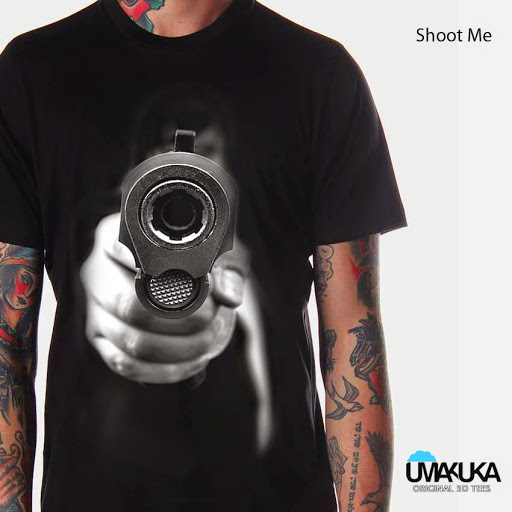 Umakuka Kaos Oblong 3D Shoot Me